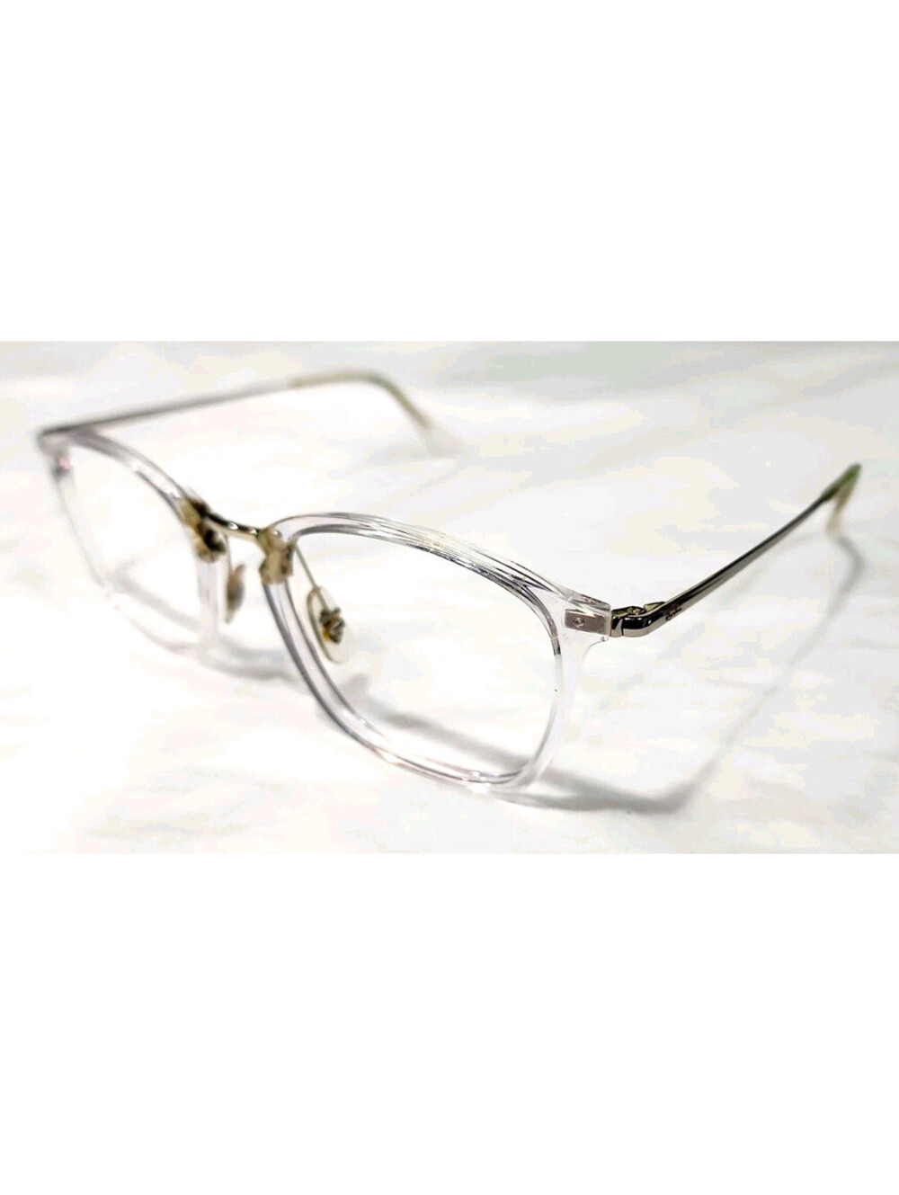 Ray Ban RB7164 2001 Clear Square Eyeglasses 52-20 150